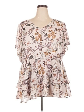 Torrid Short Sleeve Blouse (view 1)