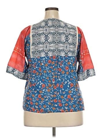 Unbranded Short Sleeve Blouse (view 2)