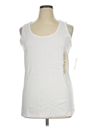 St. John's Bay Sleeveless T-Shirt (view 1)
