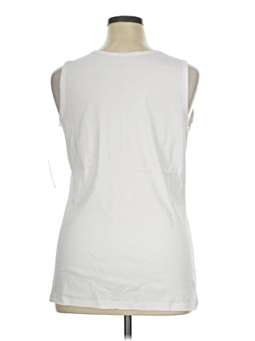 St. John's Bay Sleeveless T-Shirt (view 2)