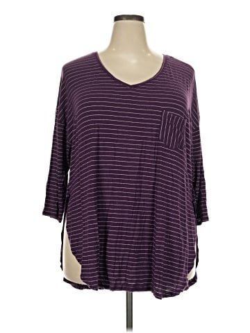 Faded Glory 3/4 Sleeve Top (view 1)