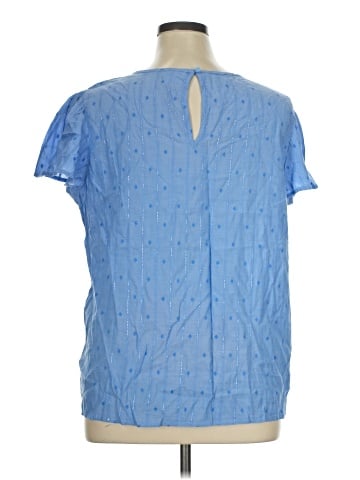 St. John's Bay Short Sleeve Blouse (view 2)
