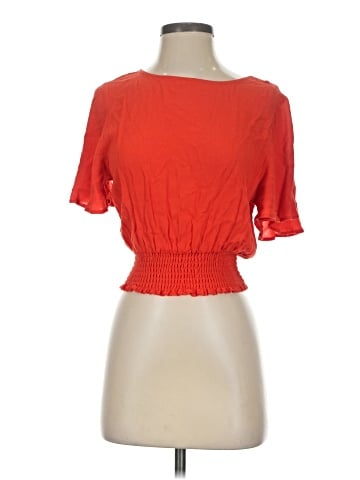 Forever 21 Short Sleeve Blouse (view 1)
