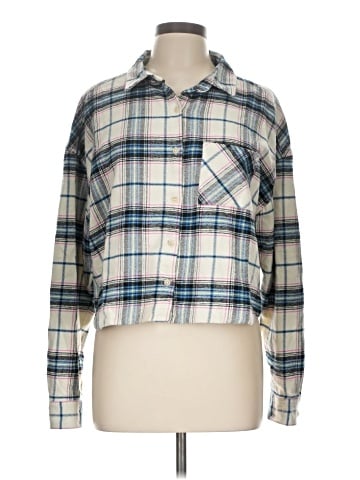 Altar'd State Long Sleeve Button-Down Shirt (view 1)