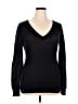 Mossimo Metallic Black Pullover Sweater Size XL - photo 1