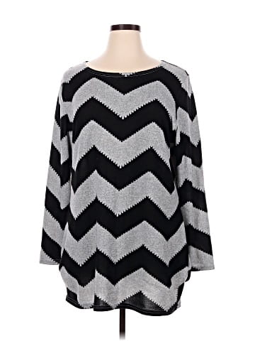 Allegra K Long Sleeve T-Shirt (view 1)