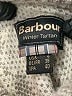 Barbour Houndstooth Gray Turtleneck Sweater Size 6 - photo 7