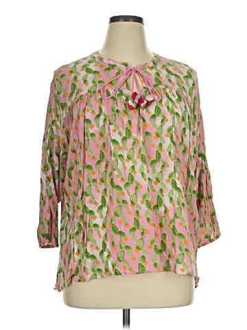 Crown & Ivy 3/4 Sleeve Blouse (view 1)