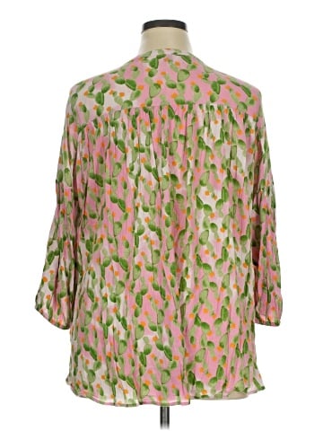 Crown & Ivy 3/4 Sleeve Blouse (view 2)