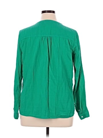 St. John's Bay Long Sleeve Blouse (view 2)