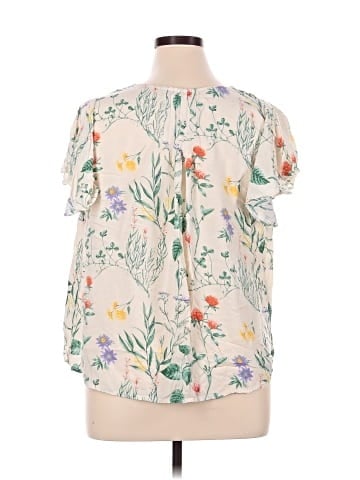 Laura Ashley Short Sleeve Blouse (view 2)