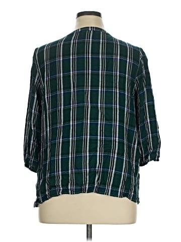 Croft & Barrow 3/4 Sleeve Blouse (view 2)