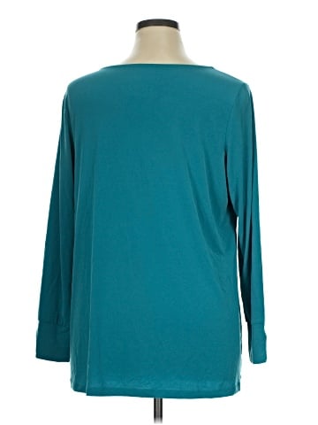 Susan Graver 3/4 Sleeve T-Shirt (view 2)