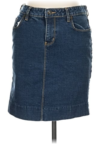 Apt. 9 Denim Skirt (view 1)