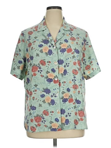 Sag Harbor Short Sleeve Blouse (view 1)