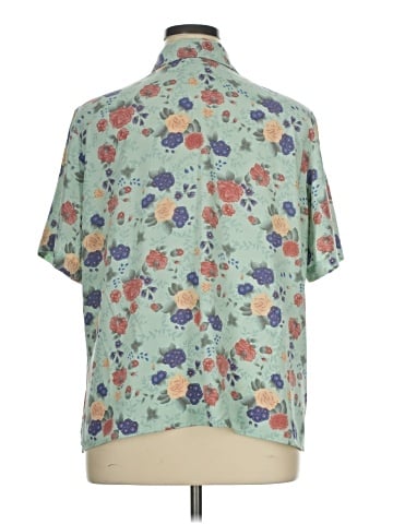 Sag Harbor Short Sleeve Blouse (view 2)