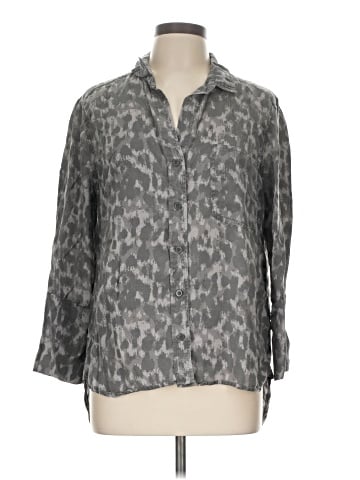Cloth & Stone 3/4 Sleeve Button-Down Shirt (view 1)