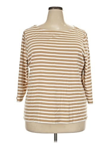Chico's 3/4 Sleeve T-Shirt (view 1)