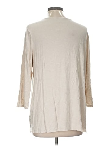 Chico's 3/4 Sleeve T-Shirt (view 2)