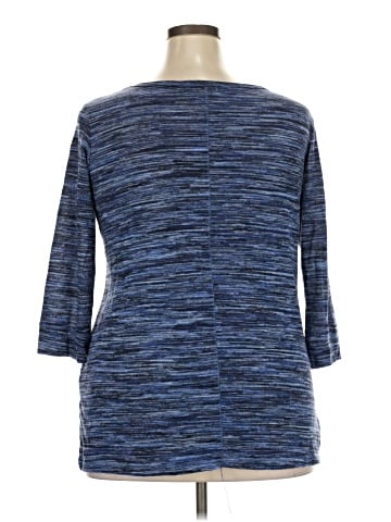 Faded Glory 3/4 Sleeve Top (view 2)