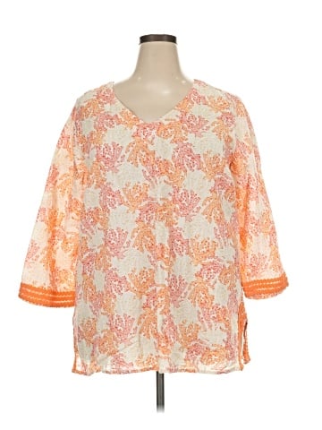 J.Jill 3/4 Sleeve Blouse (view 1)