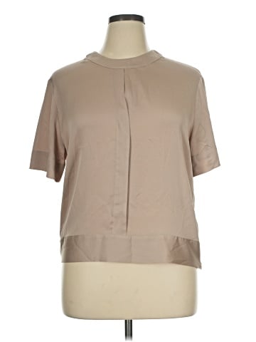 Ann Taylor Short Sleeve Blouse (view 1)