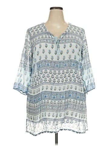 J.Jill 3/4 Sleeve Blouse (view 1)