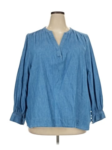 Old Navy 3/4 Sleeve Blouse (view 1)
