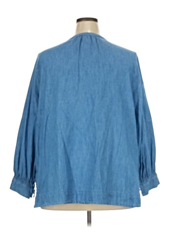 Old Navy 3/4 Sleeve Blouse (view 2)