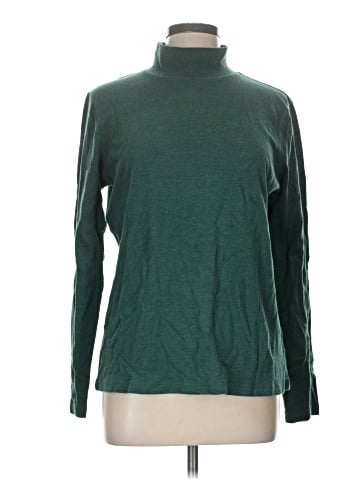St. John's Bay Long Sleeve Turtleneck (view 1)