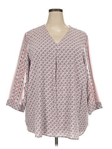 J.Jill 3/4 Sleeve Blouse (view 1)
