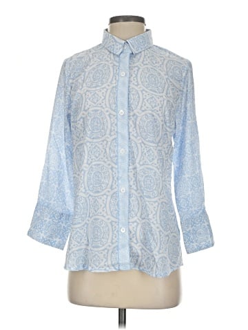 Gretchen Scott Designs 3/4 Sleeve Blouse (view 1)