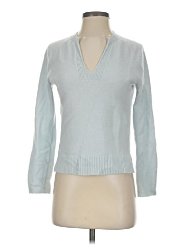 White + Warren Cashmere Pullover Sweater (view 1)