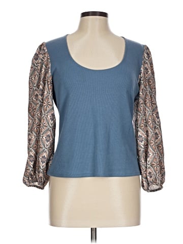 Left Coast by Dolan 3/4 Sleeve Top (view 1)