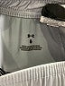 Under Armour 100% Polyester Solid Silver Athletic Shorts Size 6 - photo 3
