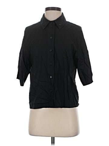 H&M 3/4 Sleeve Button-Down Shirt (view 1)