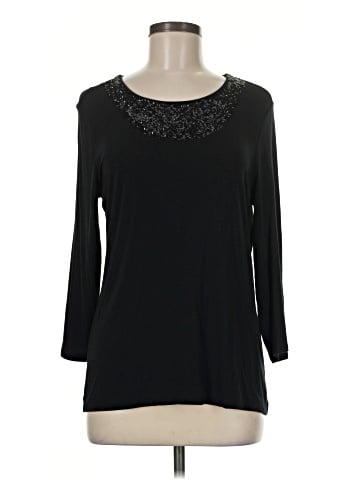Chico's 3/4 Sleeve T-Shirt (view 1)