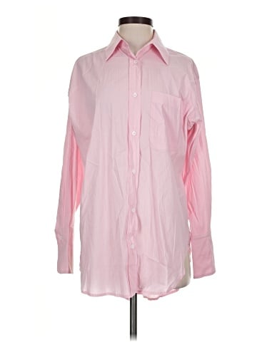 En Creme Long Sleeve Button-Down Shirt (view 1)