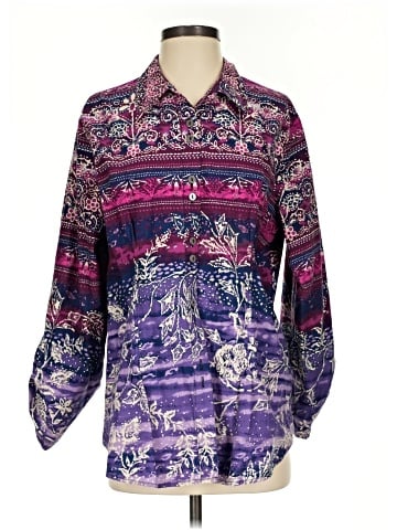 Norm Thompson Long Sleeve Blouse (view 1)