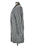 Max Studio Houndstooth Gray Coat Size XL - photo 5