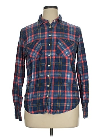 Aeropostale Long Sleeve Button-Down Shirt (view 1)