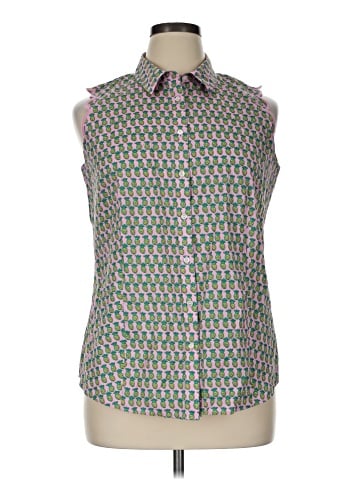 Talbots Sleeveless Button-Down Shirt (view 1)