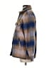 Gap 100% Polyester Plaid Blue Coat Size XS - photo 5