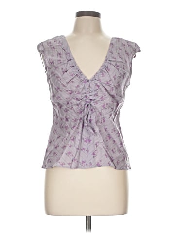 DKNY Jeans Short Sleeve Blouse (view 1)