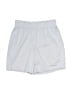 Under Armour 100% Polyester Solid Silver Athletic Shorts Size 6 - photo 1