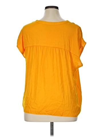 RACHEL Rachel Roy Short Sleeve Blouse (view 2)