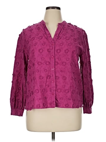 Soft Surroundings Long Sleeve Blouse (view 1)