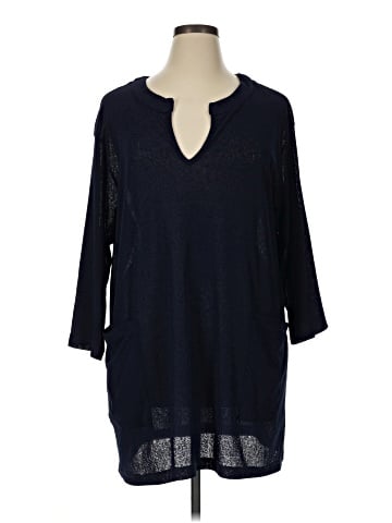 J Valdi 3/4 Sleeve Top (view 1)