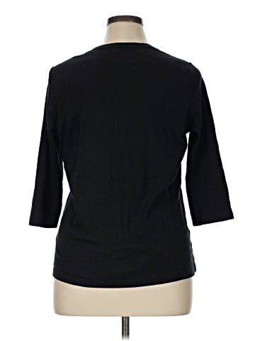 St. John's Bay 3/4 Sleeve T-Shirt (view 2)