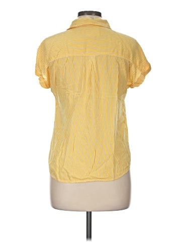 Cosmic Blue Love Short Sleeve Blouse (view 2)